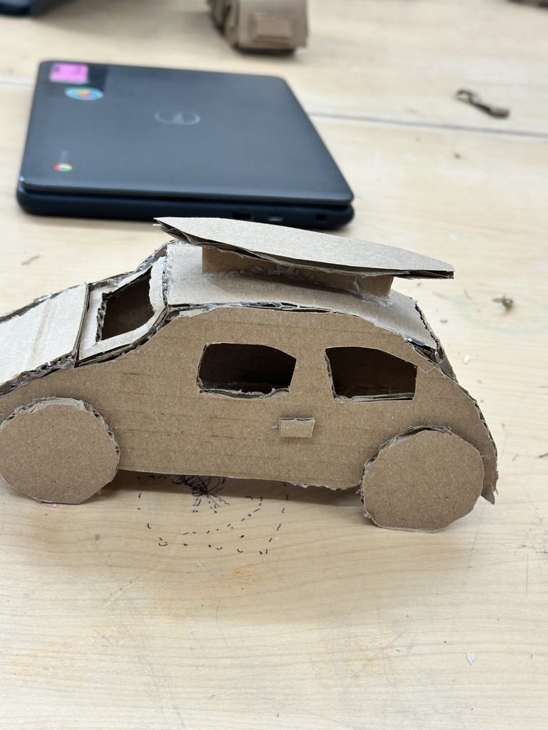 3D Cardboard Cars