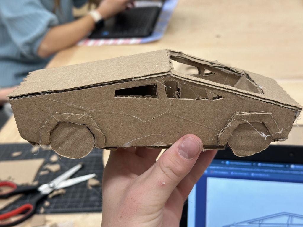 3D Cardboard Cars