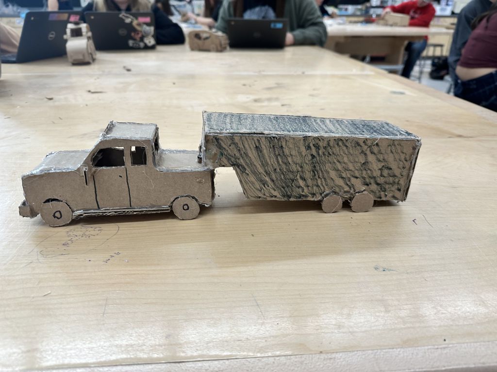 3D Cardboard Cars