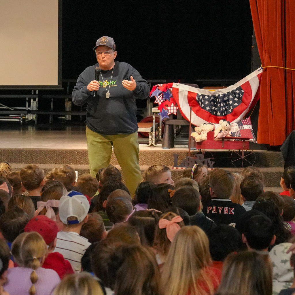 Veterans Day participants.