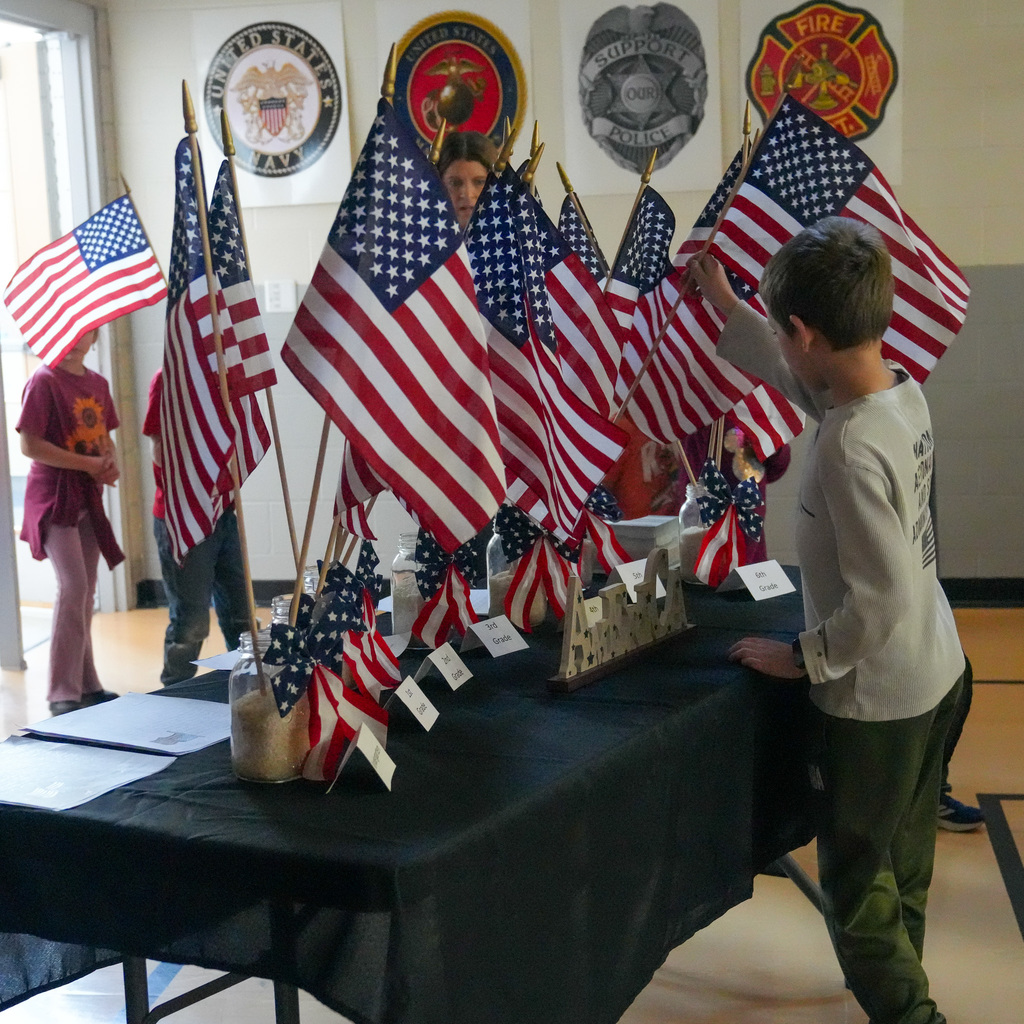 Veterans Day participants.