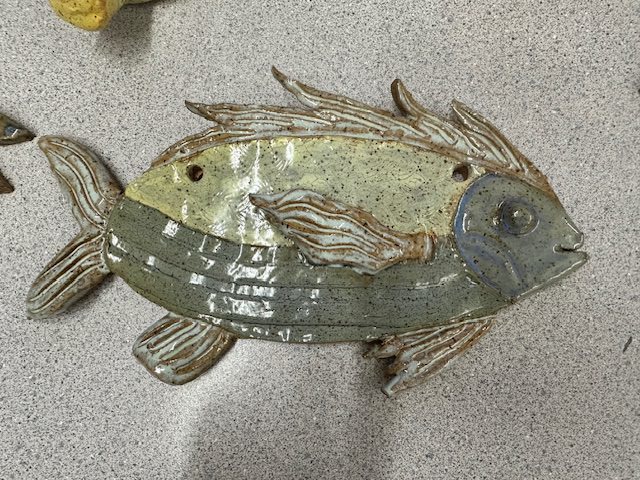3D relief fish