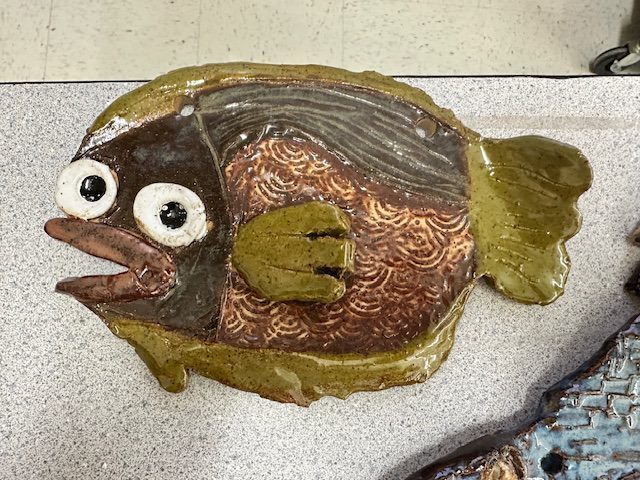 3D relief fish