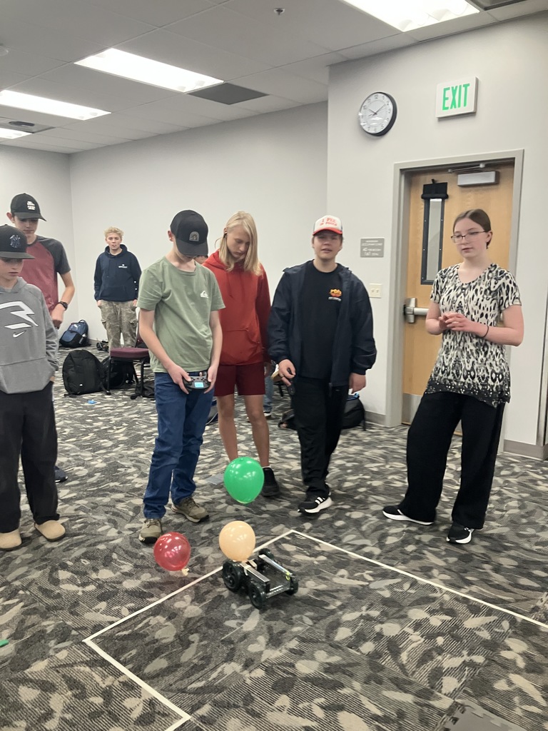 The 8th grades Gateway Automation & Robotics class was invited to a district competition between other Gateway classes to introduce them to the 9th grade Robotics teachers at WIC (Weber Innovation Center) along with have a fun competition between all the schools. It was the first of it's kind and we hope to have this event every semester for the classes.