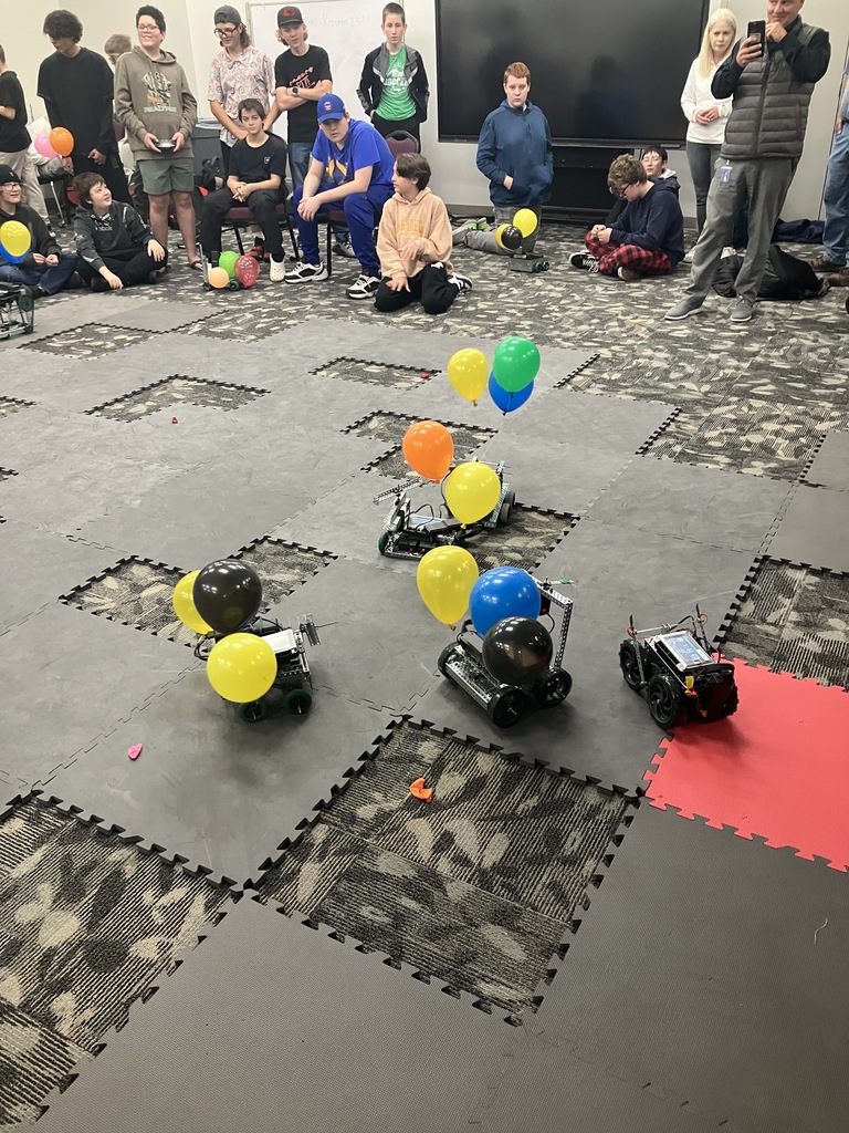 The 8th grades Gateway Automation & Robotics class was invited to a district competition between other Gateway classes to introduce them to the 9th grade Robotics teachers at WIC (Weber Innovation Center) along with have a fun competition between all the schools. It was the first of it's kind and we hope to have this event every semester for the classes.