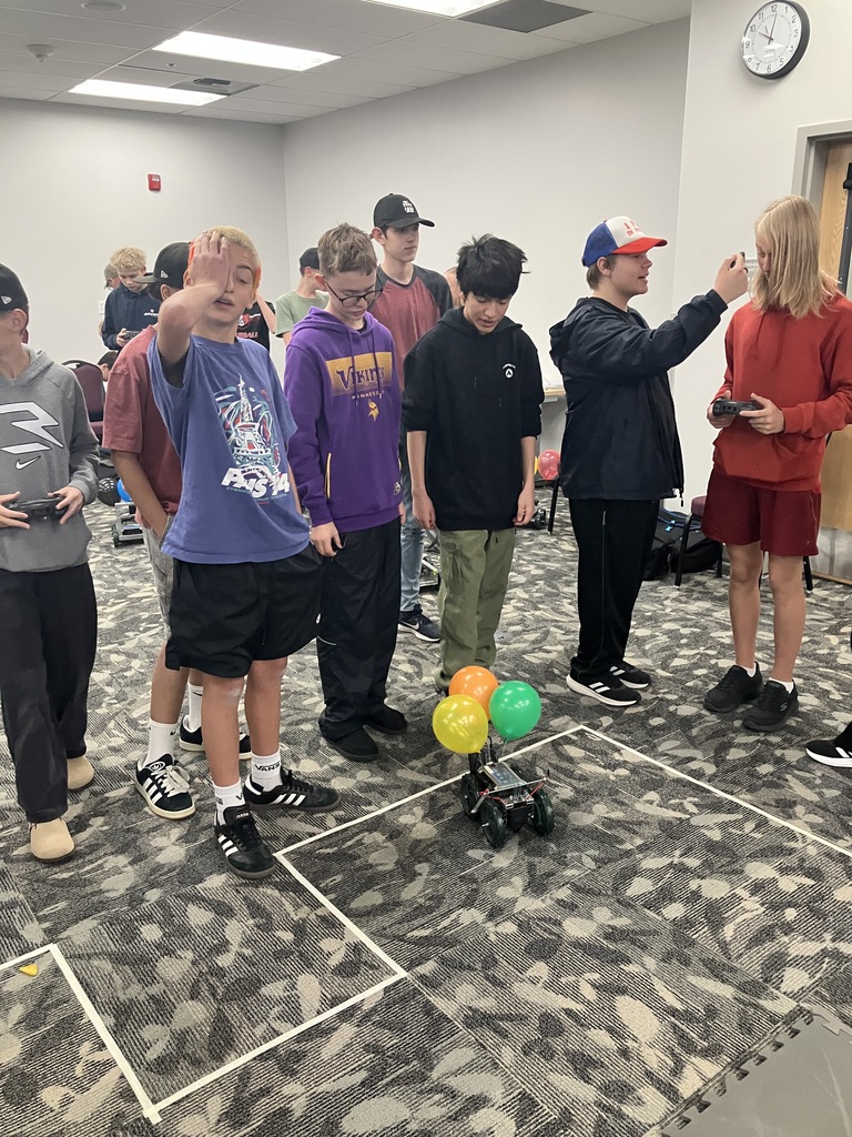 The 8th grades Gateway Automation & Robotics class was invited to a district competition between other Gateway classes to introduce them to the 9th grade Robotics teachers at WIC (Weber Innovation Center) along with have a fun competition between all the schools. It was the first of it's kind and we hope to have this event every semester for the classes.