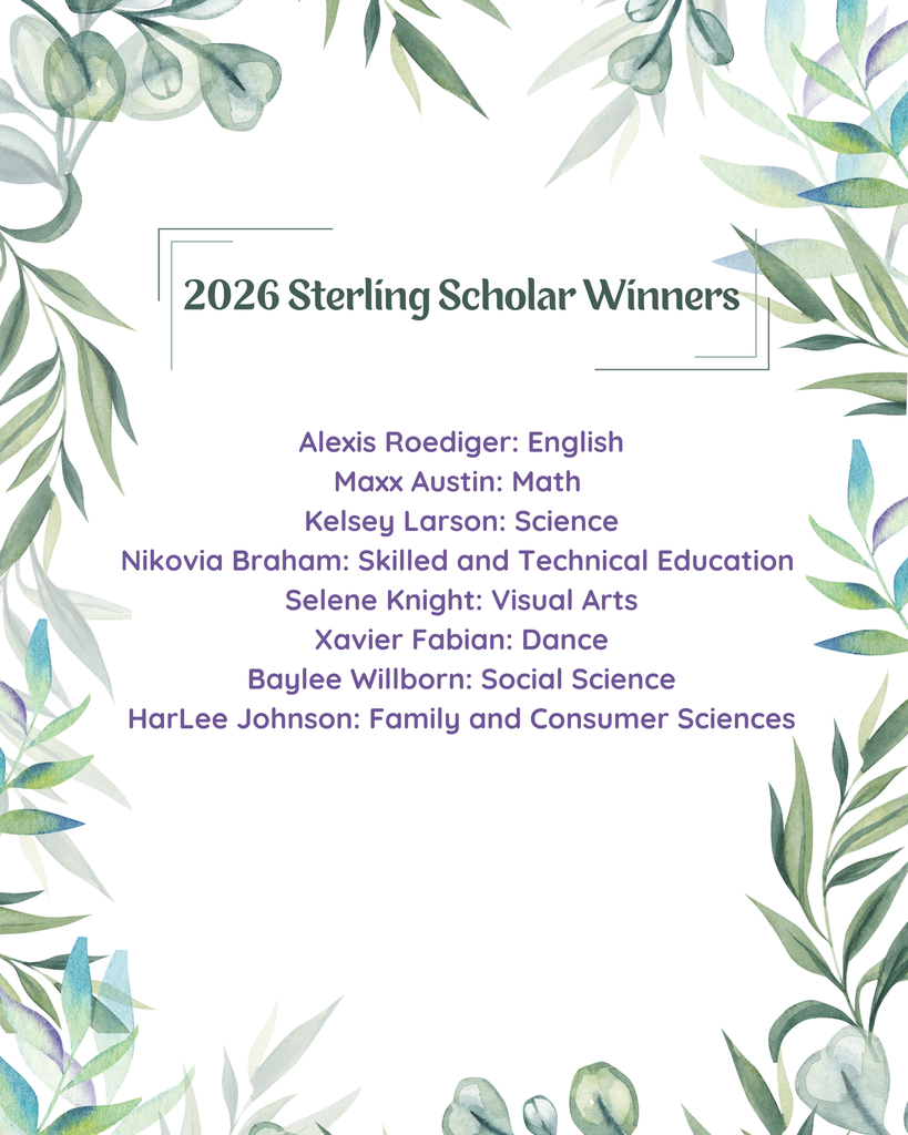 Sterling Scholar Instagram Announcement 