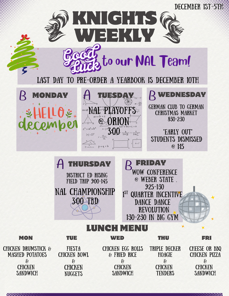 Knights Weekly Flyer