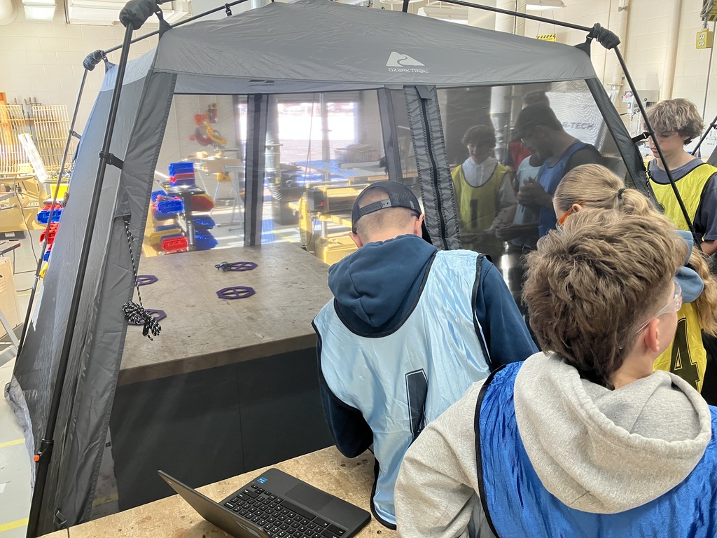 The Drone aviation class has been hard at work learning the knowledge to be a drone pilot. They now are learning the skills that it takes to fly them. Completing tasks such as precision launch and landing along with flying in set patterns.