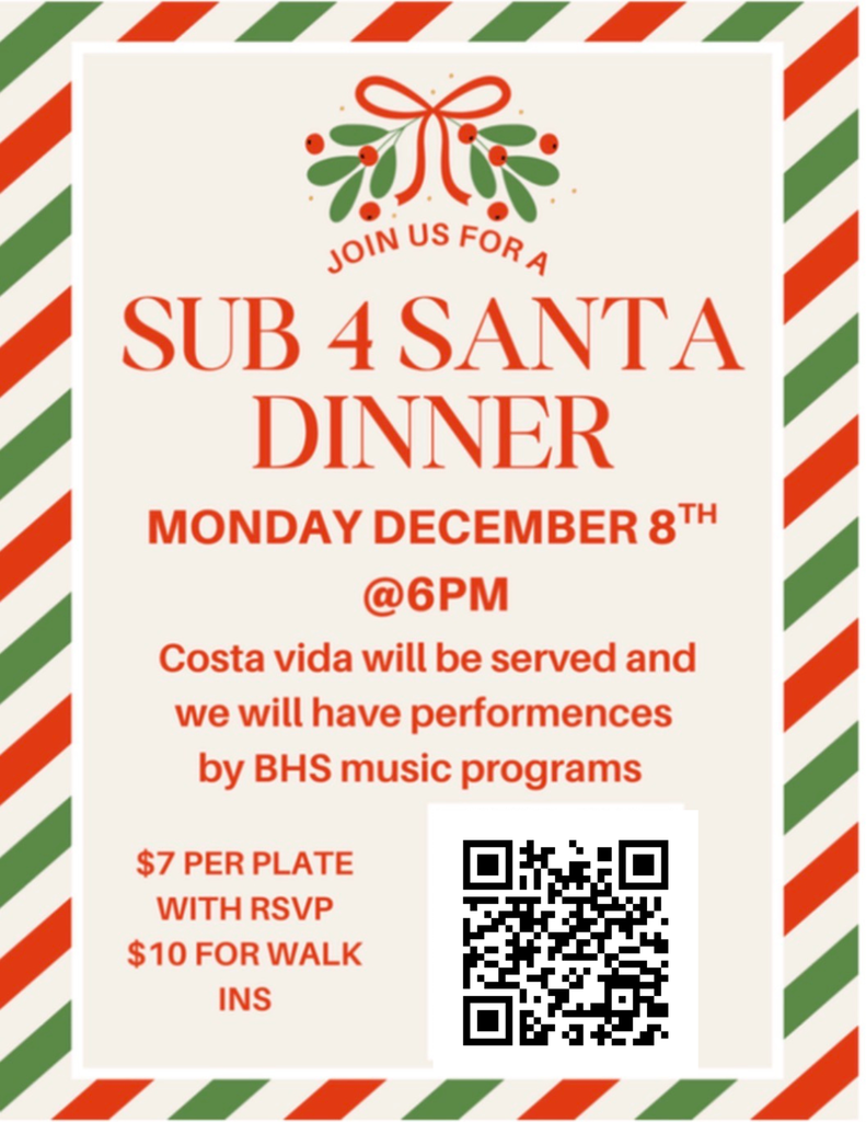 Sub 4 Santa Dinner  https://forms.gle/HWHWTKKDsgaYgLXS8