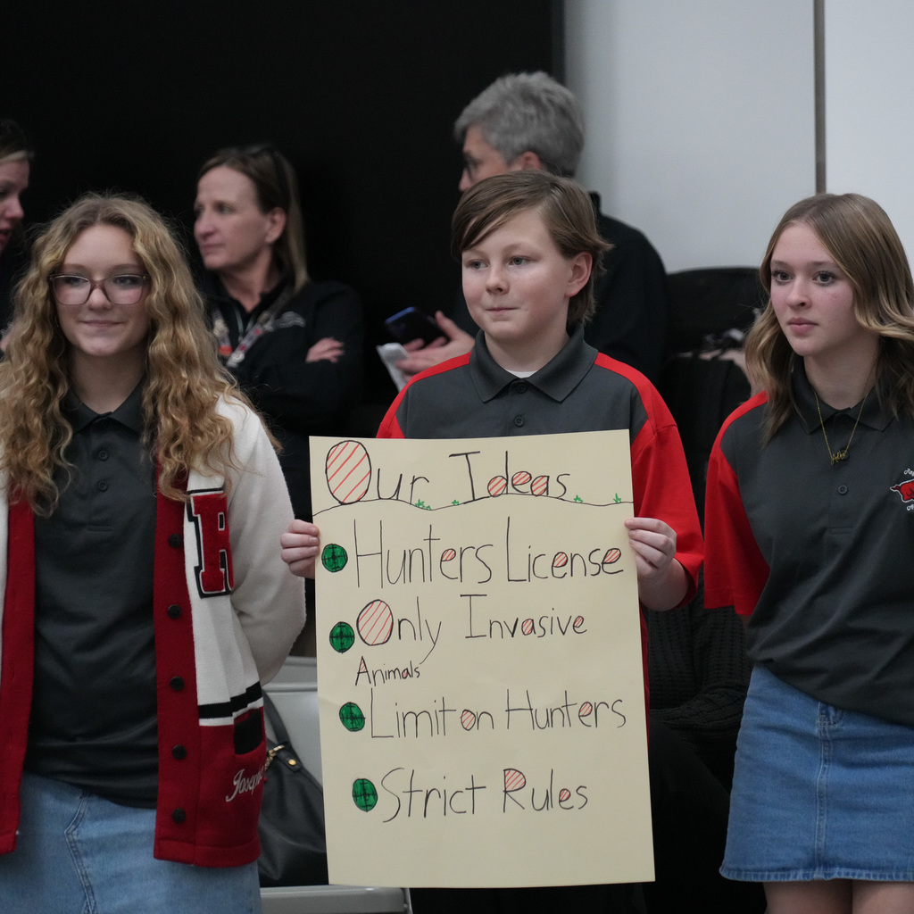 NAL student competitors