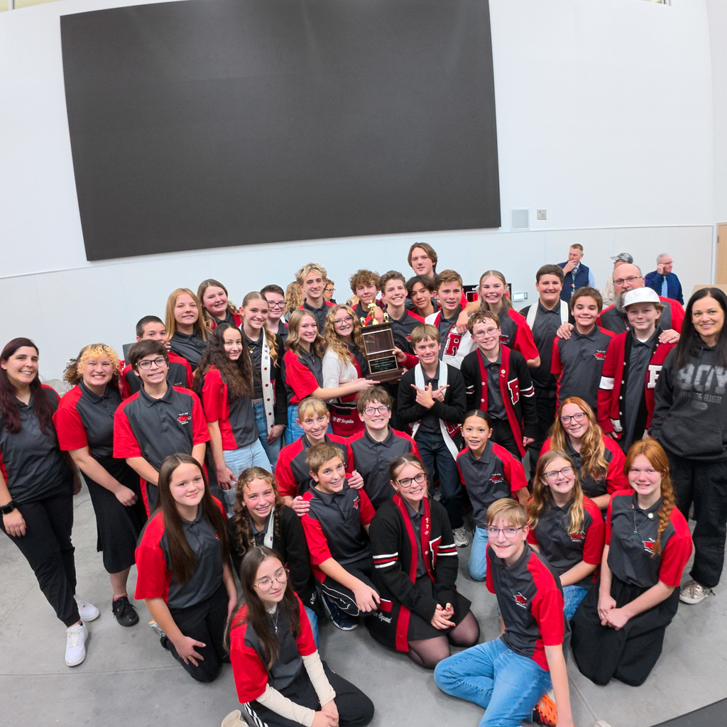 NAL winning team Roy Junior High students