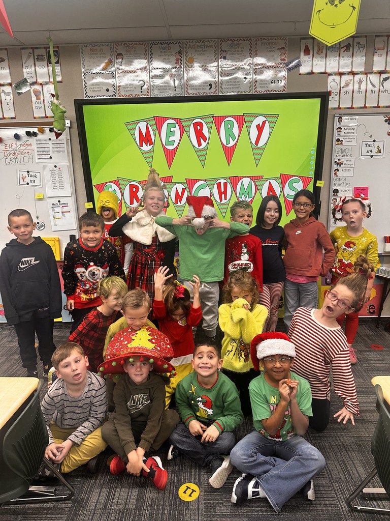 Grinch Day in Second Grade