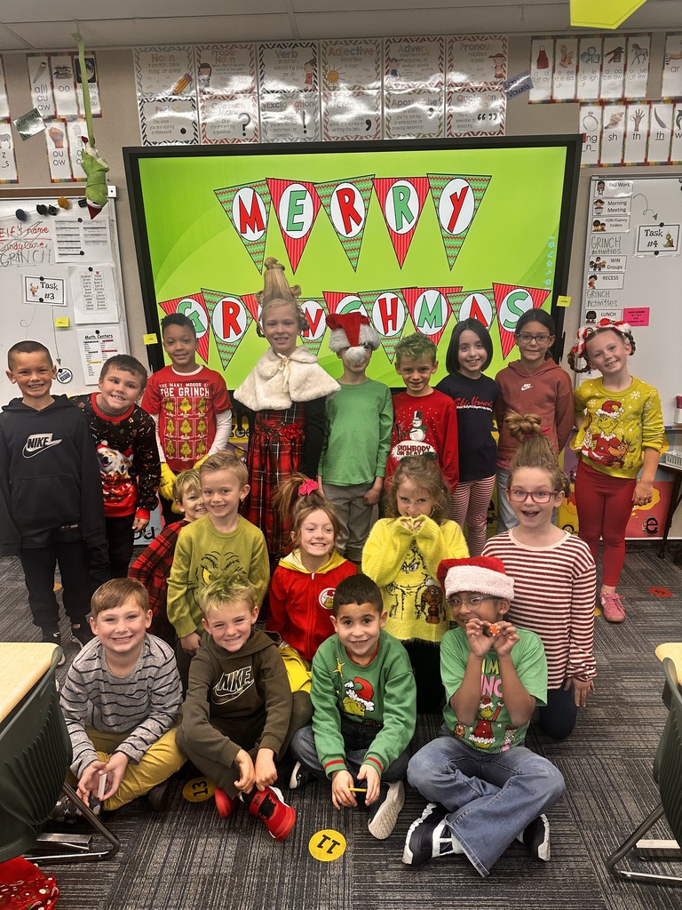 Grinch Day in Second Grade