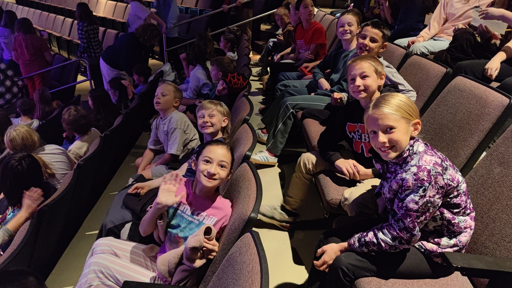 Fifth grade students at the  Anastasia play at Weber High. 