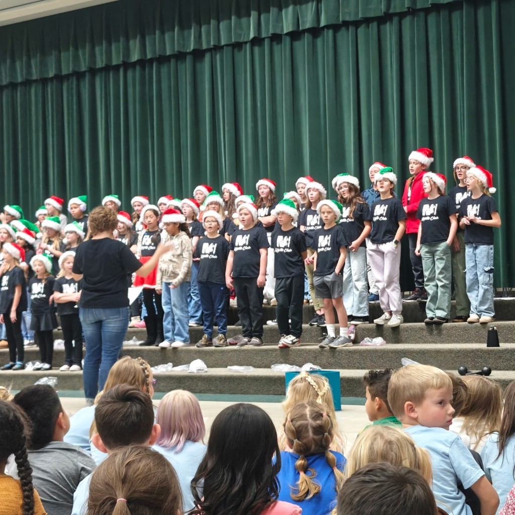 Majestic choir students