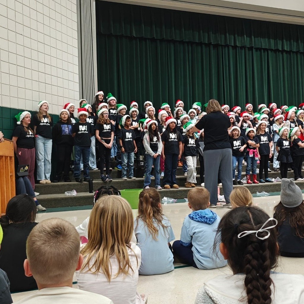 Majestic choir students