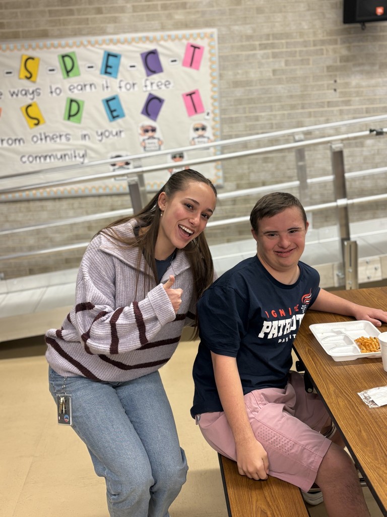 Jessica in the lunch room