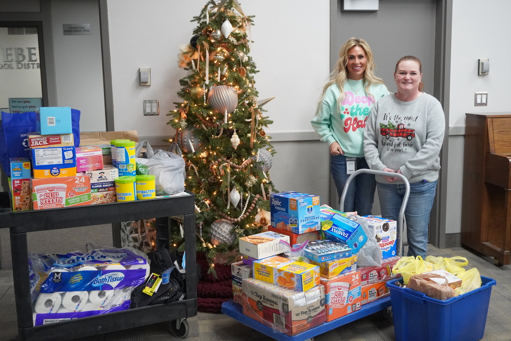 The Hershey Company donated food, toiletries, cleaning supplies, and more that will help our teen centers stay stocked.