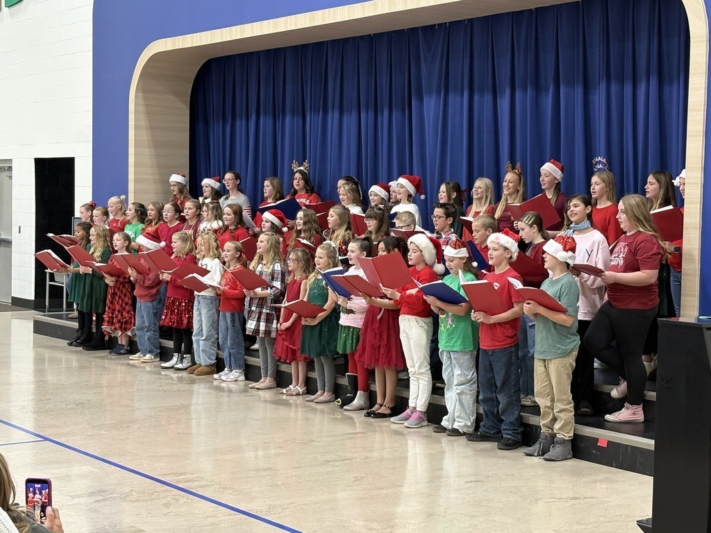 Elementary choir.