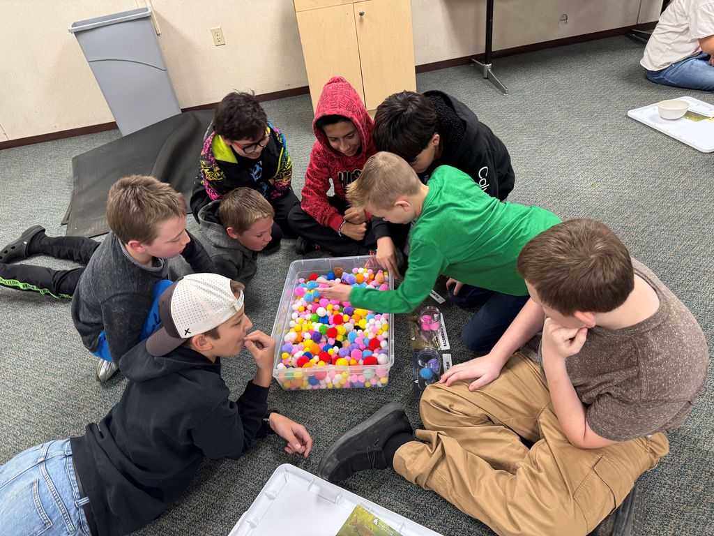 6th Grade learning about Ecosystems from the Loveland living planet aquarium