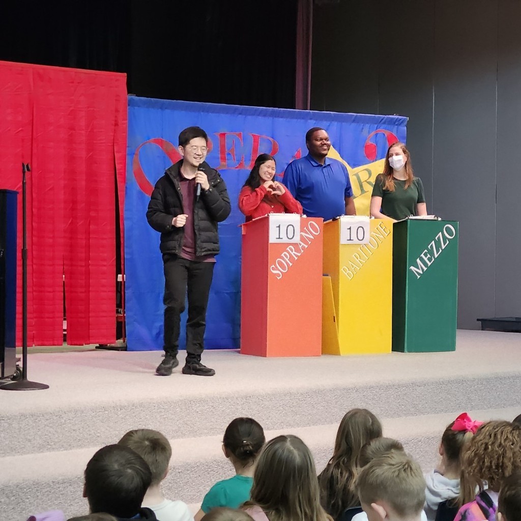 Utah Opera showing freedom how fun singing is!