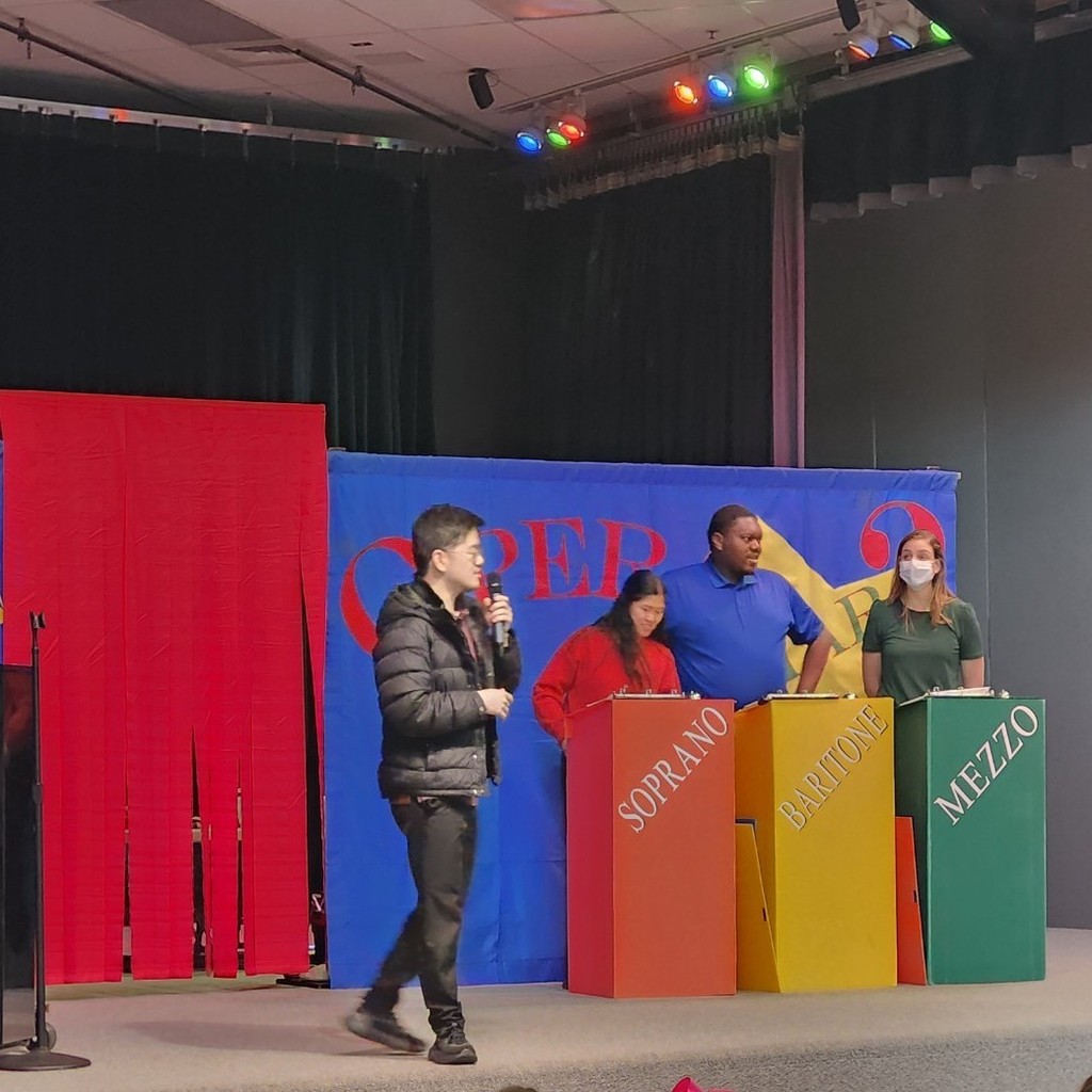 Utah Opera showing freedom how fun singing is!