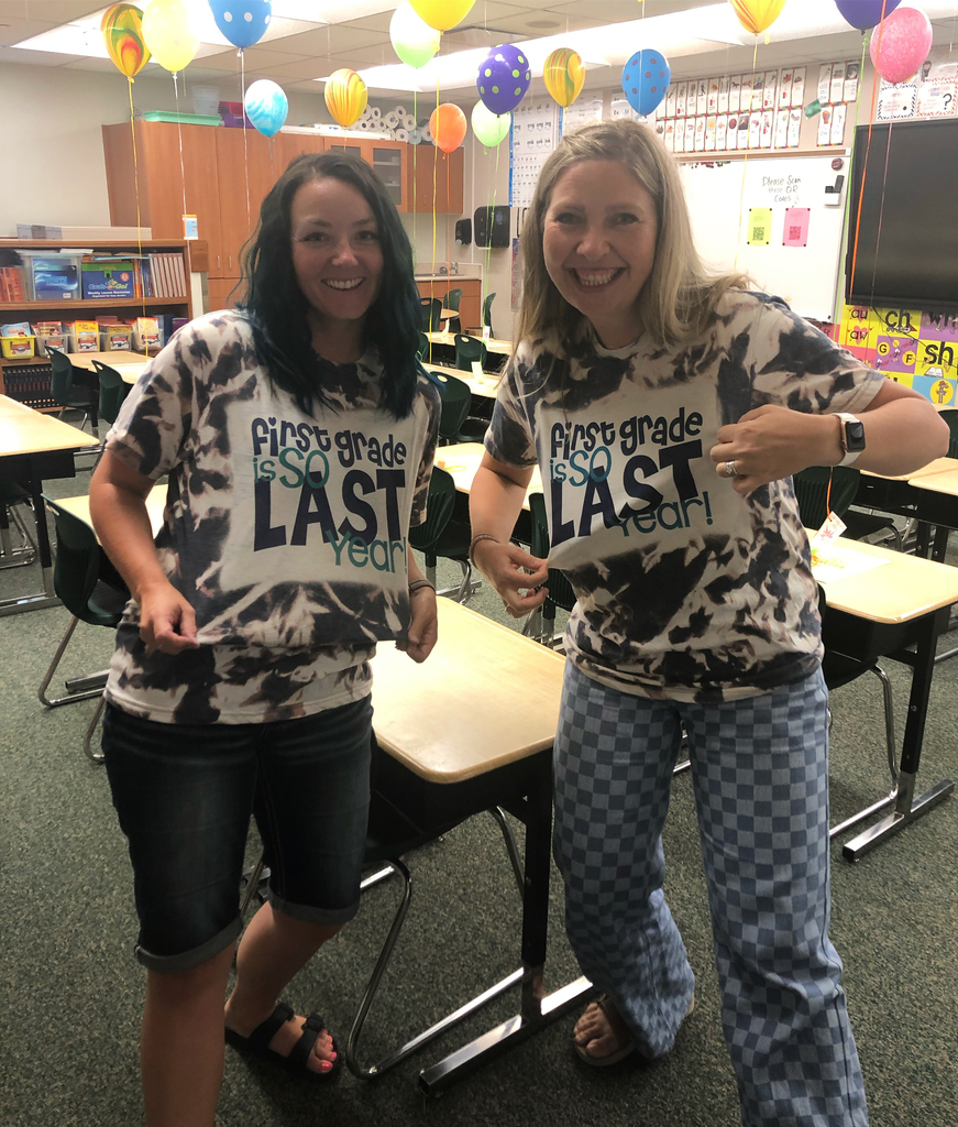 First grade is so last year team picture