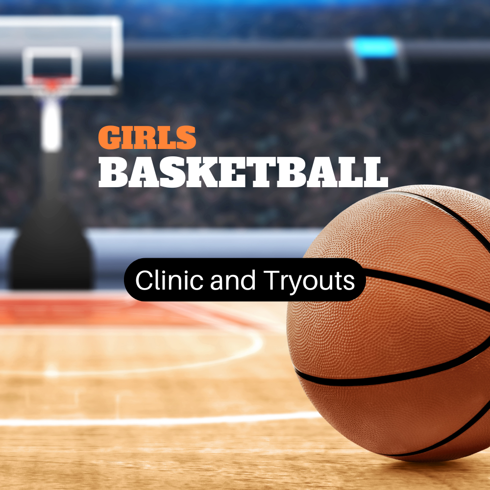 Clinic 1/27 2:45-4:45, 1/28 1:30-3:30, 1/29 6:15-7:30  Tryouts 2/2 6:15-7:30, 2/3 6:15-7:30  Pay $25 in office