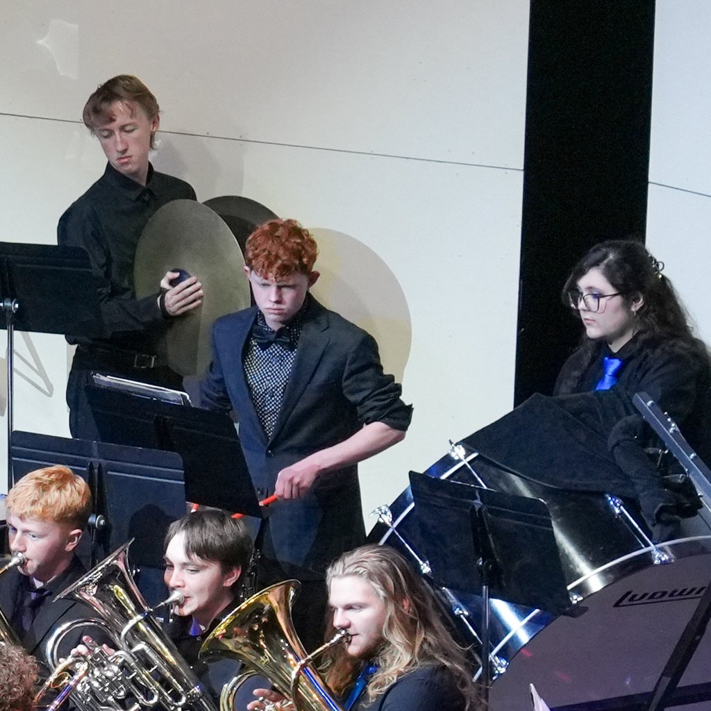 District Honor Band musicians.