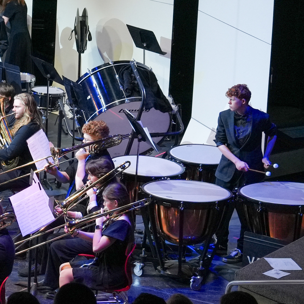 District Honor Band musicians.