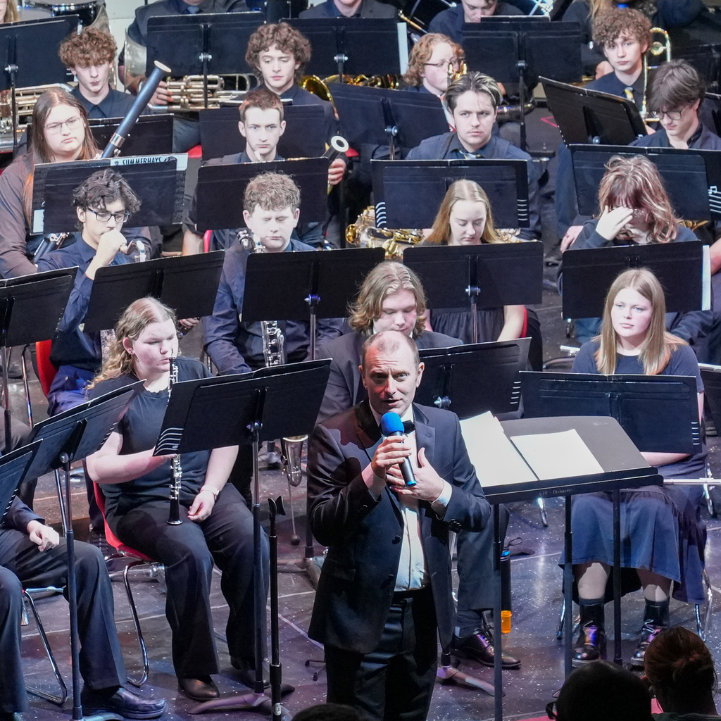 District Honor Band musicians.