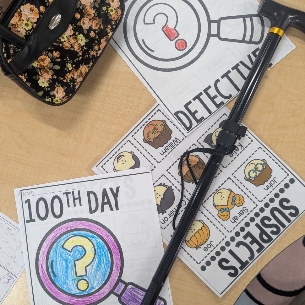 papers for solving a mystery in class