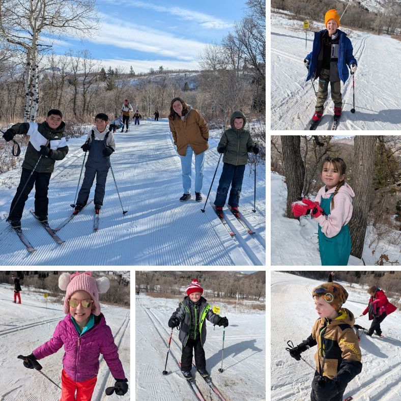 pictures of student cross country skiing