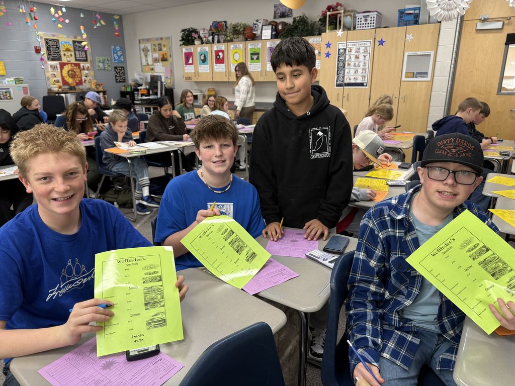 We learned that not all STRAWS can be combined to make a triangle - "Triangle Inequality Theorem"  Math Made FUN!!!  Some students really tried hard to make each combination work.