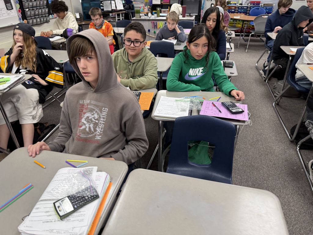 We learned that not all STRAWS can be combined to make a triangle - "Triangle Inequality Theroem"  Math Made FUN!!!  Some students really tried hard to make each combination work.