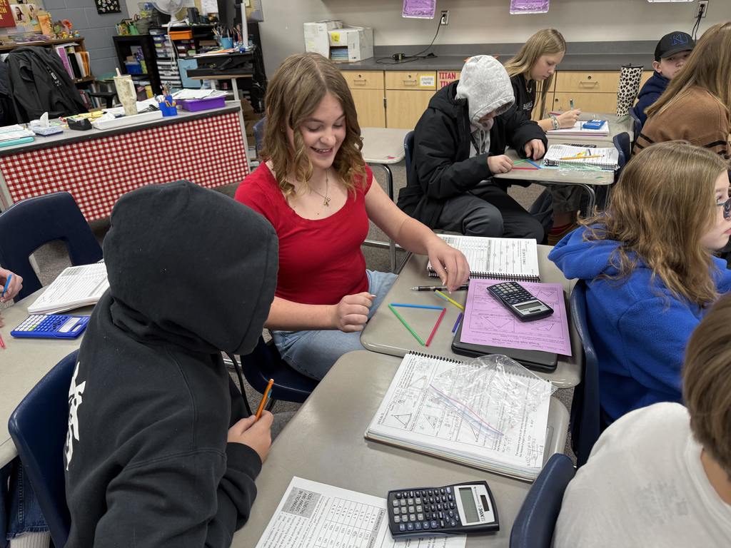 We learned that not all STRAWS can be combined to make a triangle - "Triangle Inequality Theroem"  Math Made FUN!!!  Some students really tried hard to make each combination work.