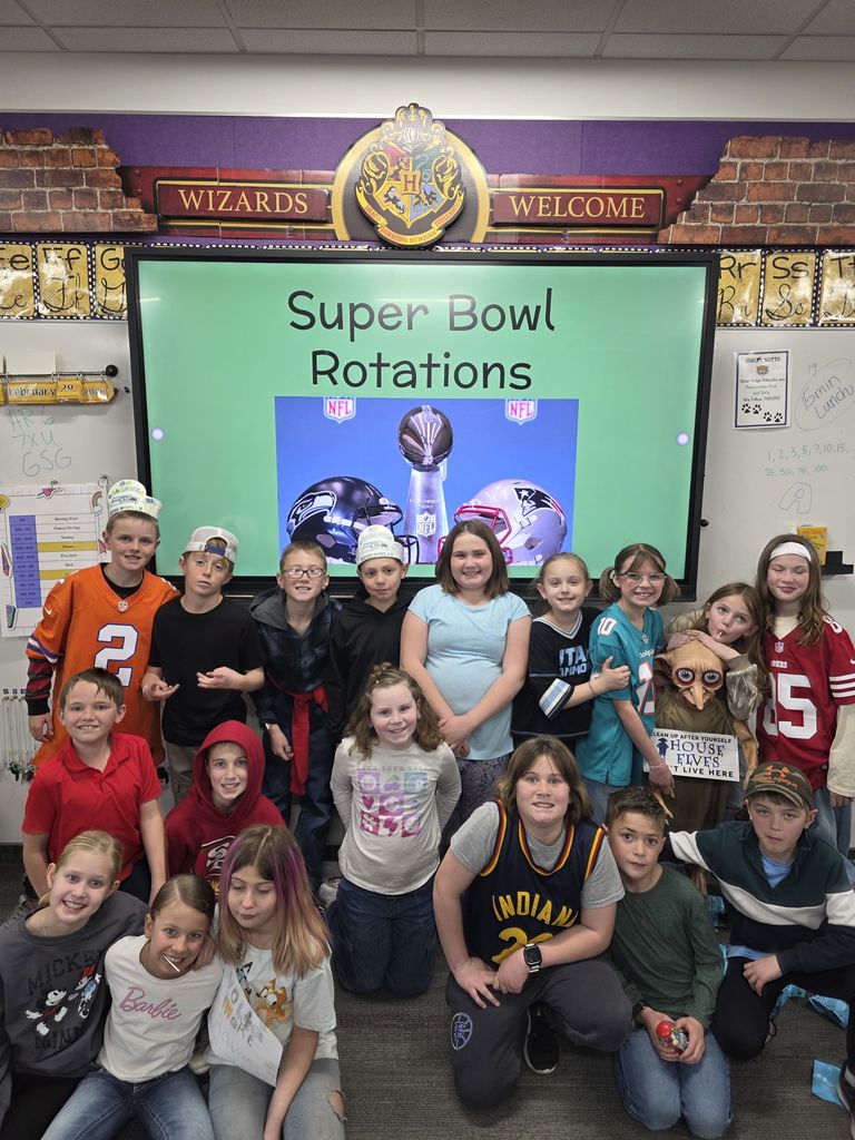 Kids learning in classroom