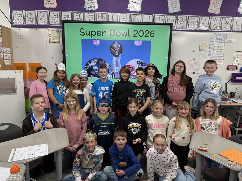 Kids learning in classroom