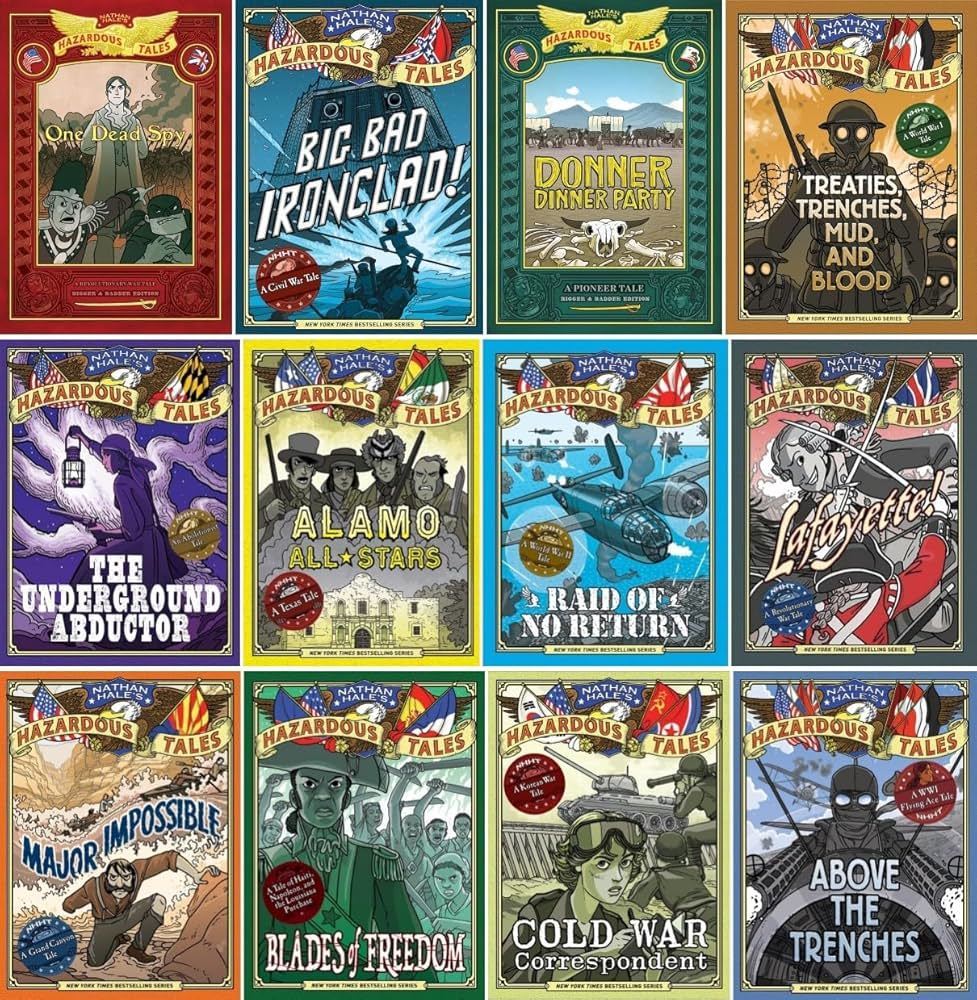 nathan hale's hazardous tales books