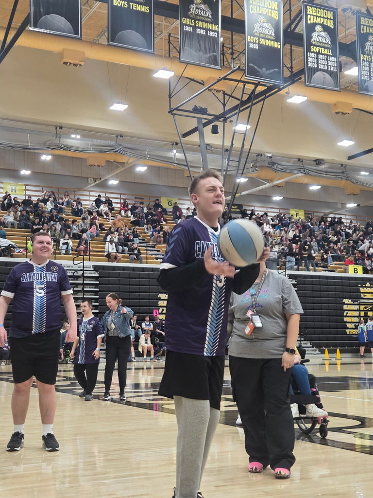 Unified Sports Basketball game