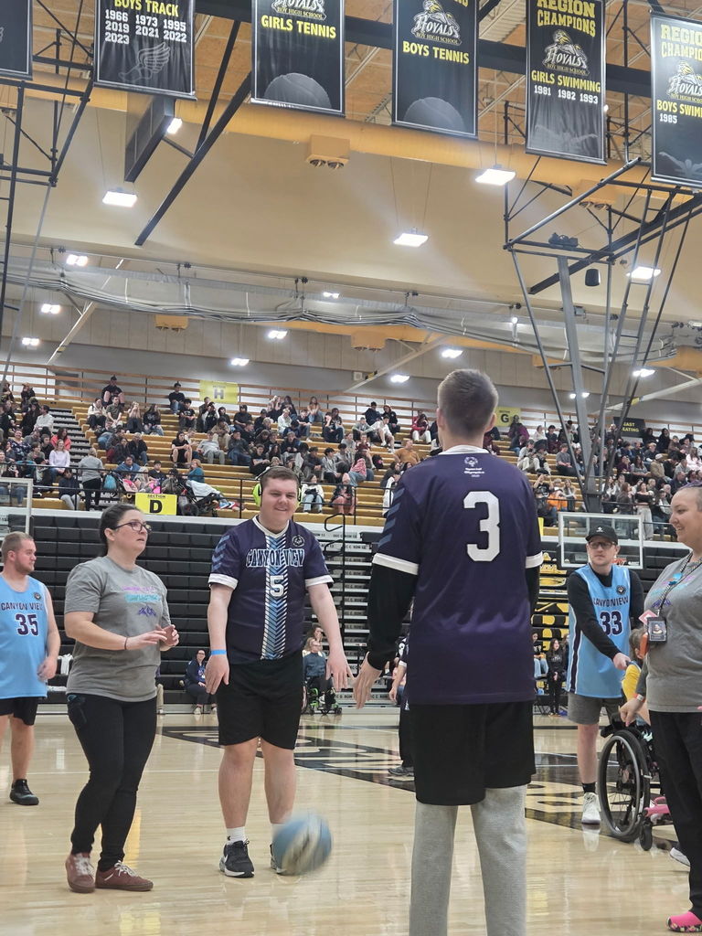 Unified Sports Basketball game