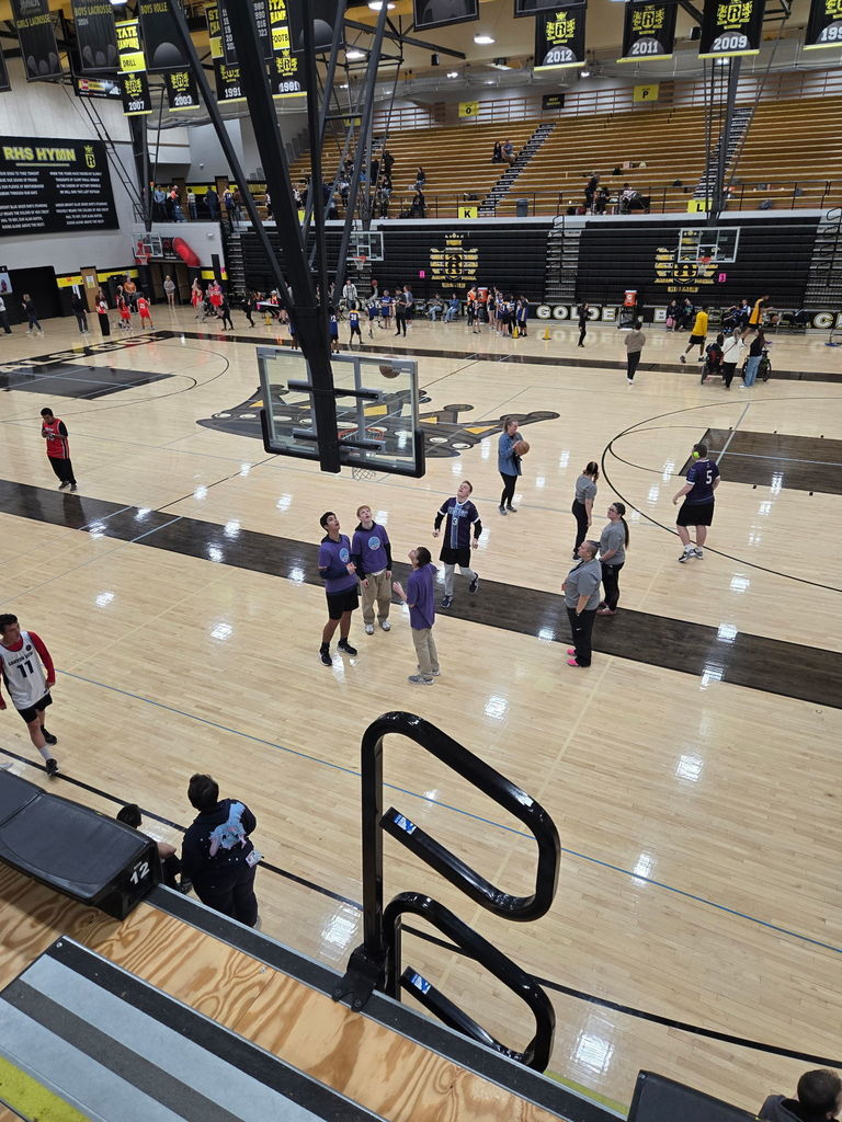 Unified Sports Basketball game