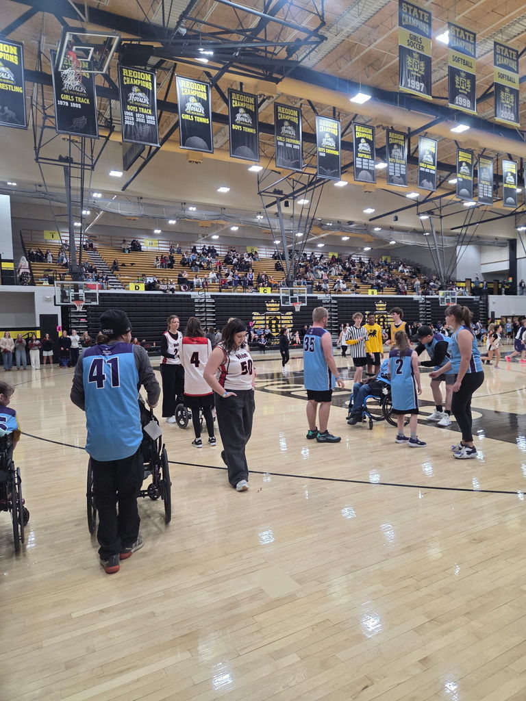 Unified Sports Basketball game
