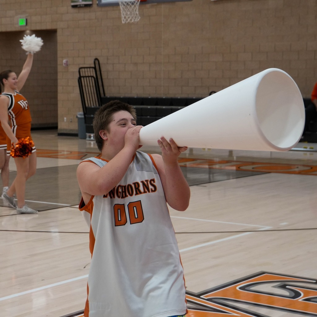 West Field Unified Basketball players and fans