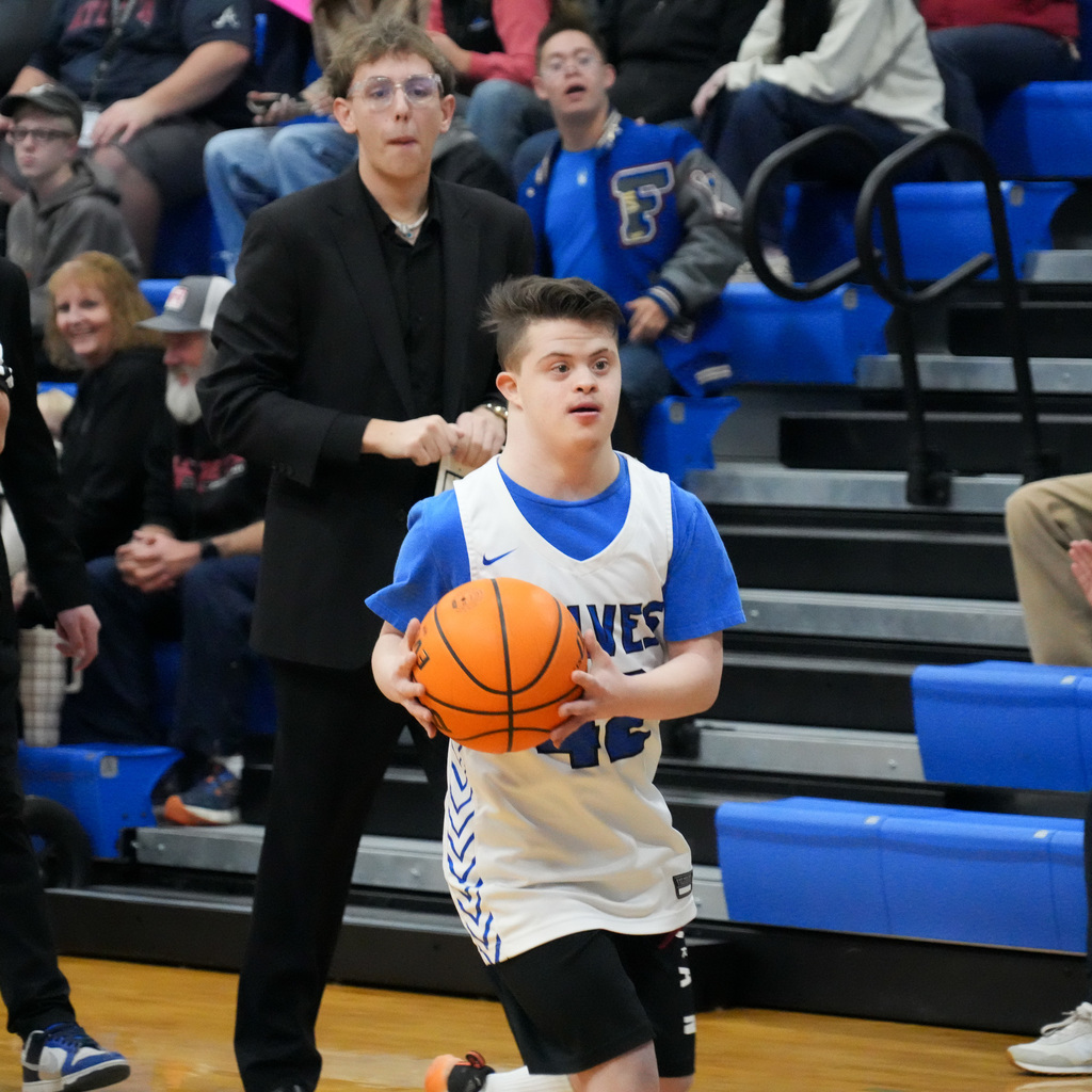 Unified basketball players.