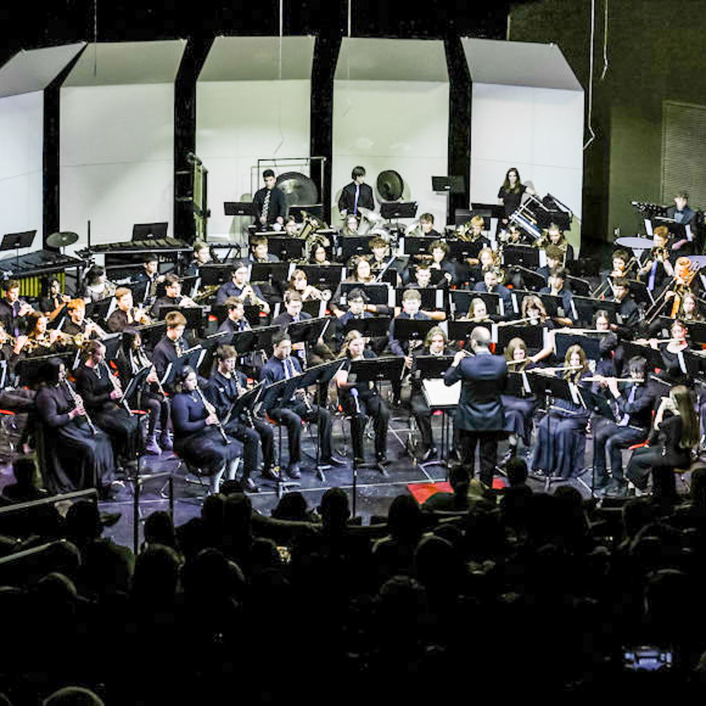 Honor Orchestra musicians.