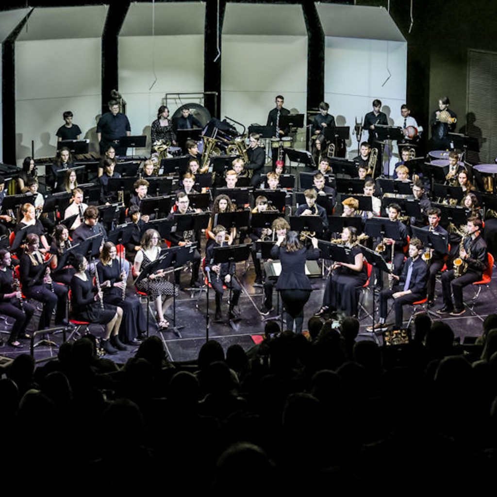 Honor Orchestra musicians.