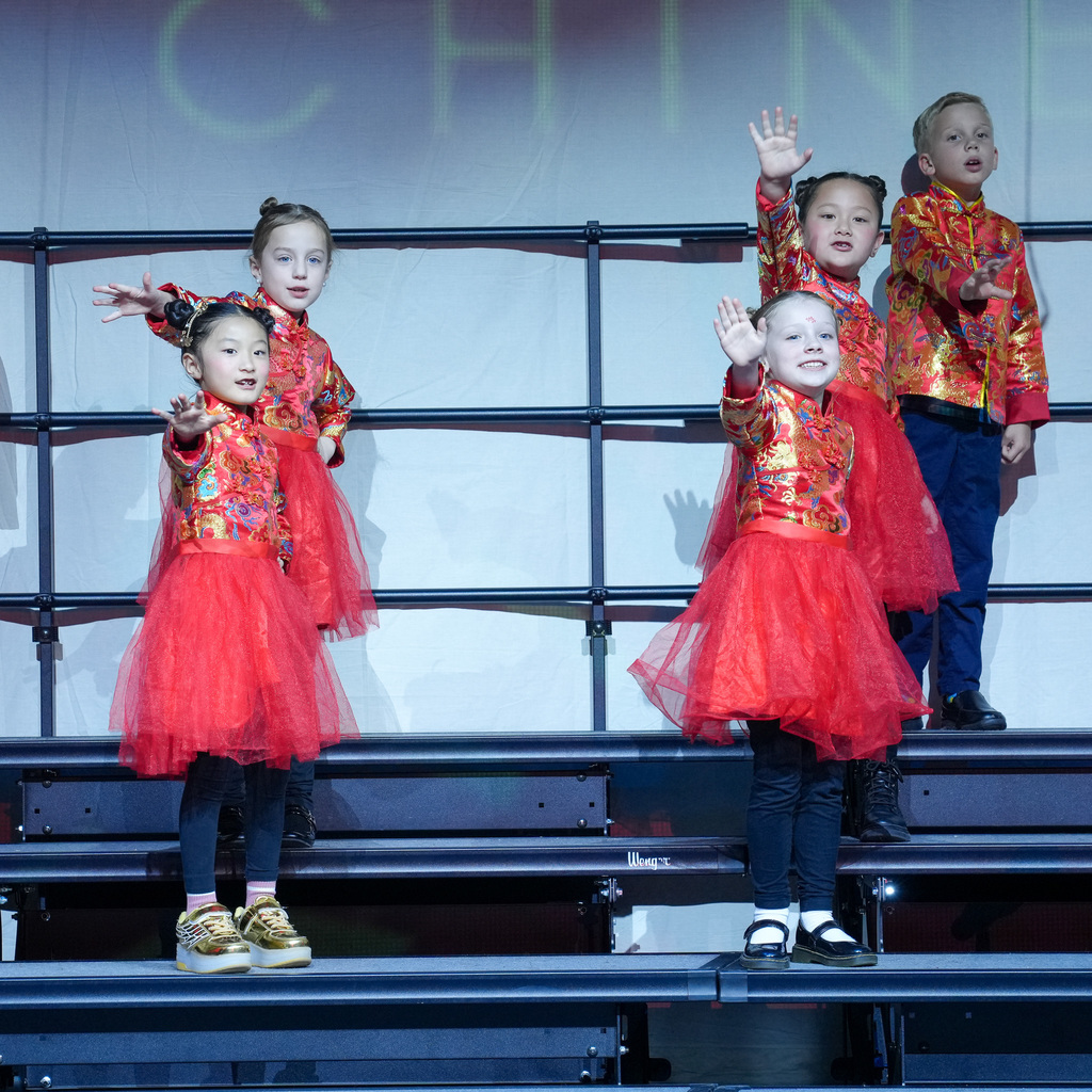 Chinese New Year performers