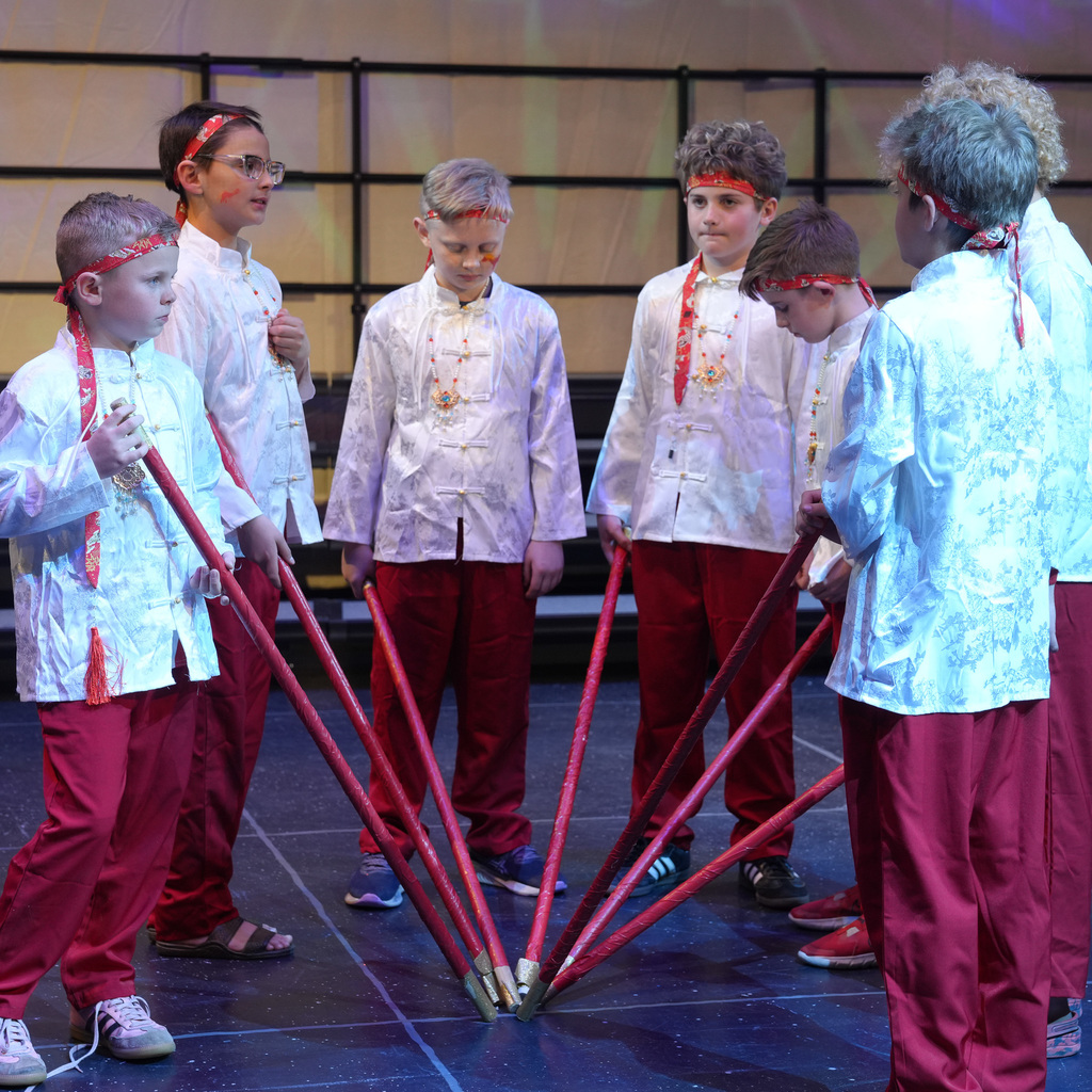 Chinese New Year performers